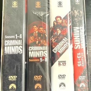 Criminal minds \\ DVD set containing all season and all episodes